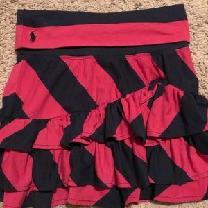Girls Ralph Lauren polo skirt.